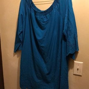 Teal Flying Tomato Dress